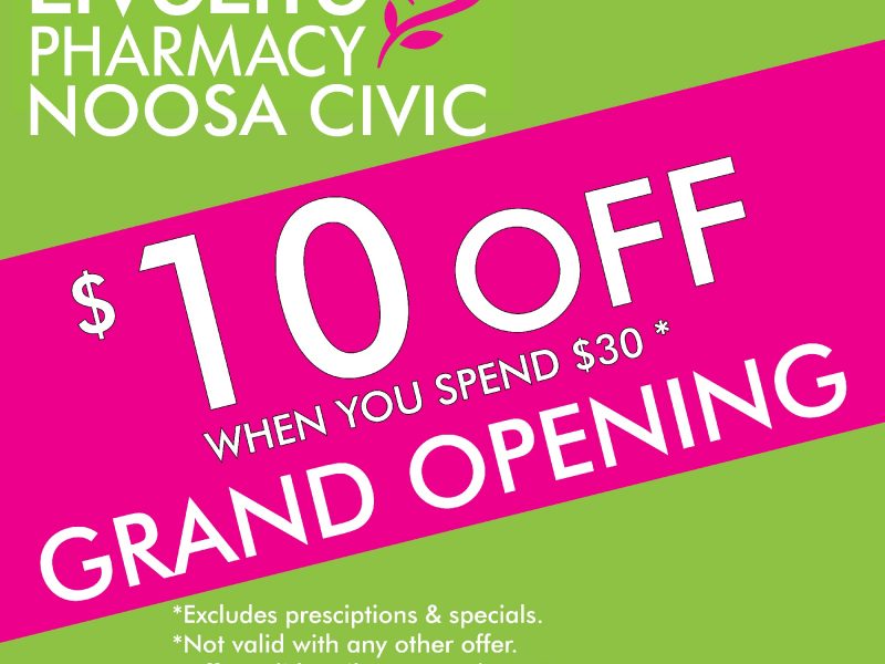 Grand Opening Of LiveLife Pharmacy Noosa Civic
