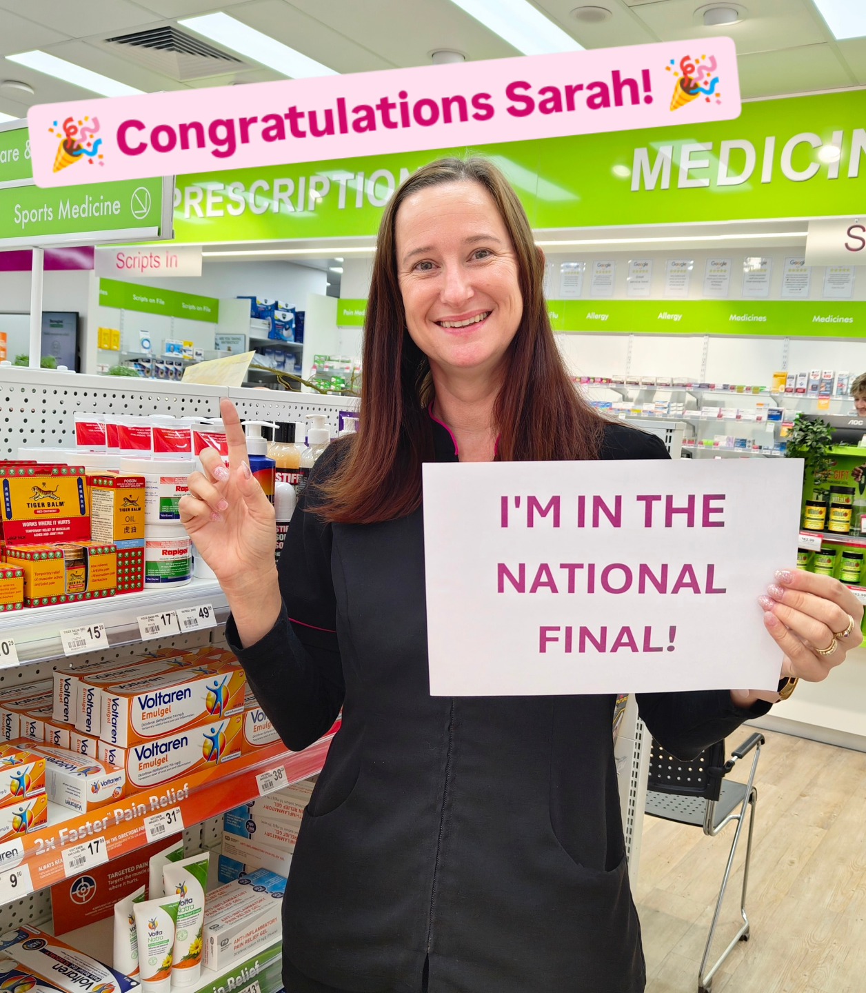 Sarah Butler Wins QLD Pharmacy Assistant of the Year 2025!